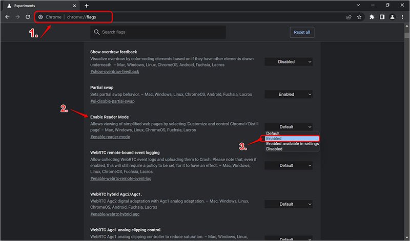 How To Enable Reader Mode in Google Chrome Web Browser