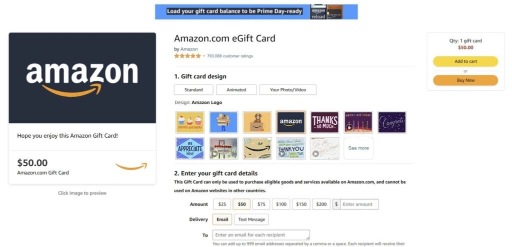How to split payments on Amazon