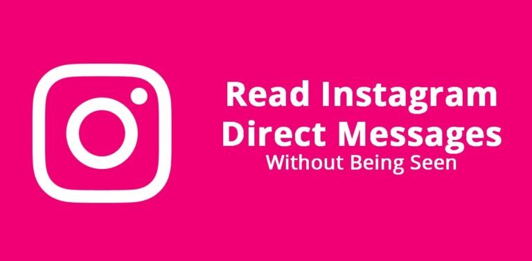 How To Read Instagram Direct Messages Without Being Seen