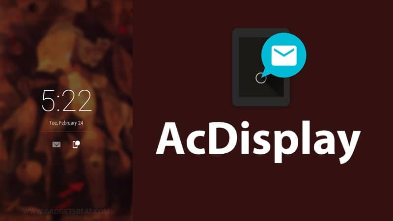 AcDisplay App Best Apps For Screen Locks For Android