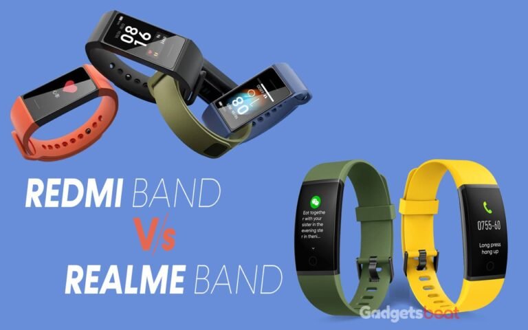 Redmi Band vs Realme Band