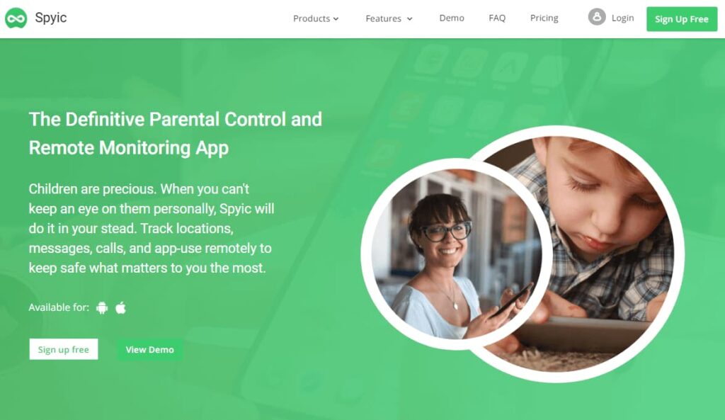 Spyic Parental Control and Remote Monitoring App