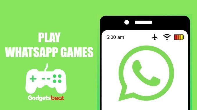 WhatsApp Games To Play With Friends