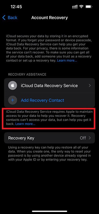 How To Add Account Recovery Contacts on iPhone and iPad