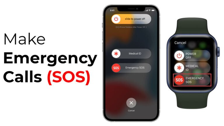 How To Make Emergency Calls on iPhone and Apple Watch