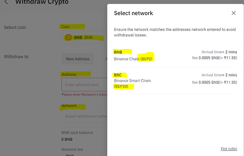 How to withdraw funds from your Binance account