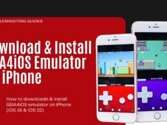 How To Download and Install GBA4iOS Emulator on iPhone (iOS 16 & iOS 15)