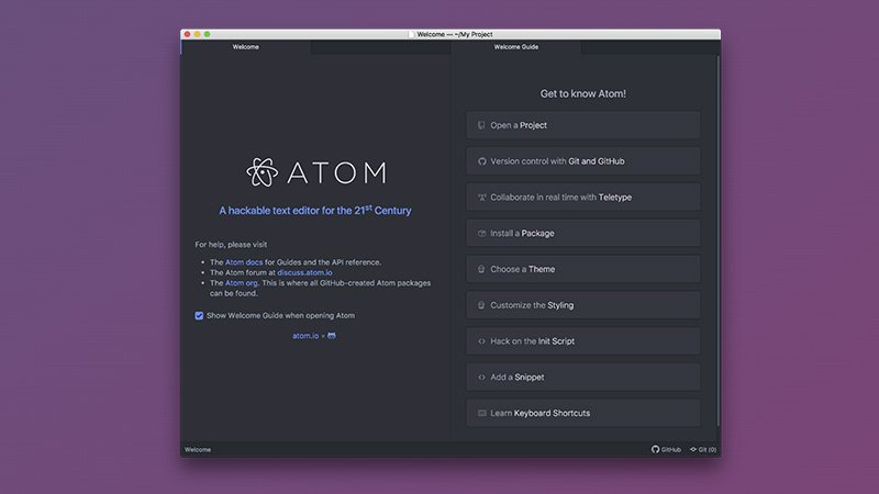 Atom - Best Text Editor for macOS