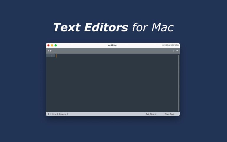 10 Best Text Editors for Mac in 2024