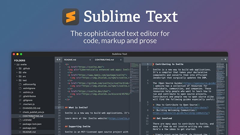 Sublime Text 4 - Best Text Editor for Mac