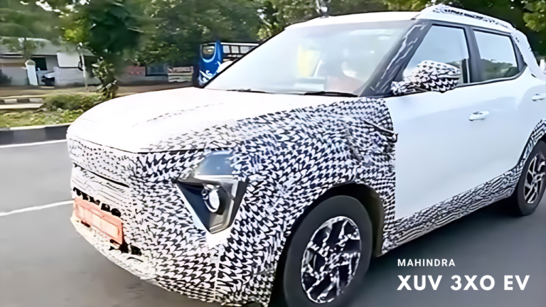 Mahindra XUV 3XO EV Spotted Testing in India